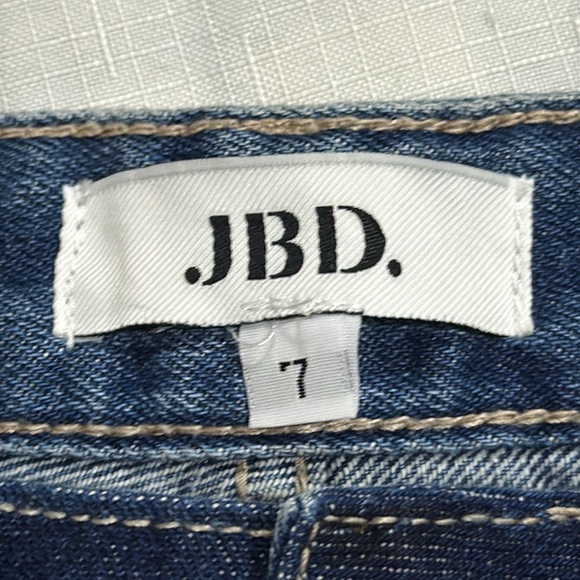 (T7) JBD High-Rise Skinny Wide-Leg Jeans, Women's Size 7 - Picture 11 of 15